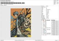 Yuta Okutsu Embroidery File 6 size