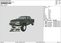 Car Z71 Embroidery File 6 sizes