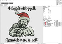 A Bejgli Embroidery File 6 size