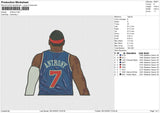 Anthony 291225 Embroidery File 6 size