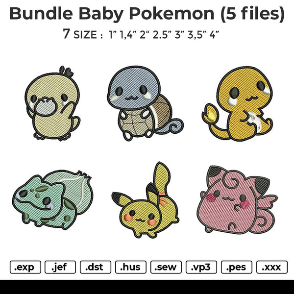 Bundle Baby Pockemon (5 files)