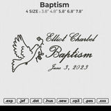 Baptism Embroidery