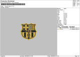 Barcelona1902 Embroidery File 6 sizes