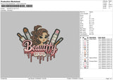 Beauty0704 Embroidery File 6 sizes