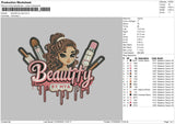 Beauty0704 Embroidery File 6 sizes