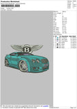 Bentley embroidery