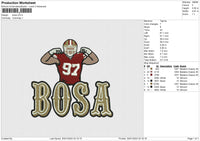 Bosa Embroidery File 6 size