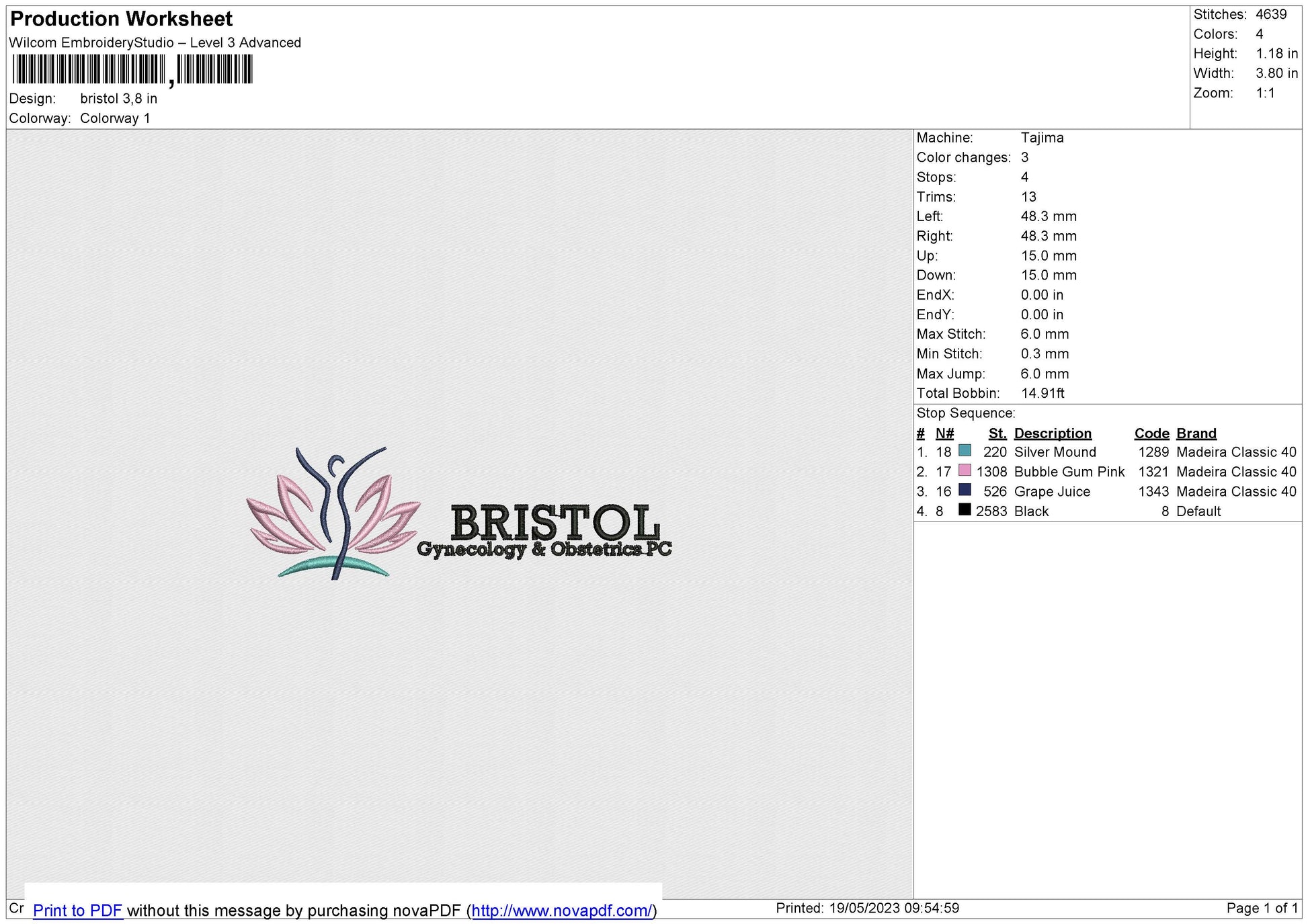 Bristol Embroidery embrostudio