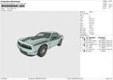 Car 210525 Embroidery File 6 size