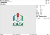 CAEX Embroidery File 6 size