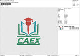 CAEX Embroidery File 6 size