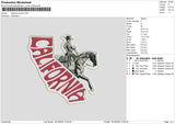 Horse1910 Embroidery File 6 sizes