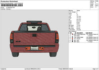 Car 0805b Embroidery File 6 sizes