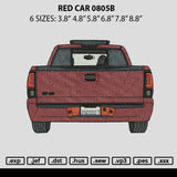 Car 0805b Embroidery File 6 sizes