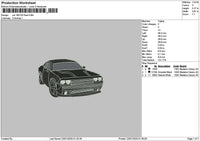 Car 1801a Embroidery File 6 sizes
