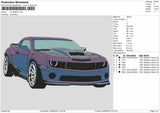 Car 200525 Embroidery Files