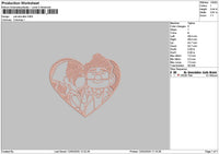 Carl Love Embroidery File 6 sizes