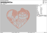 Carl Love Embroidery File 6 sizes