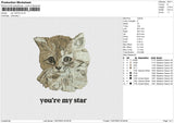 Cat 130723 Embroidery File 6 size