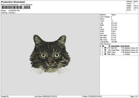 Cat 2603 Embroidery File 6 sizes
