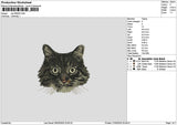Cat 2603 Embroidery File 6 sizes