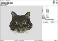 Cat 2603 Embroidery File 6 sizes