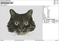 Cat 2603 Embroidery File 6 sizes