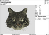 Cat 2603 Embroidery File 6 sizes