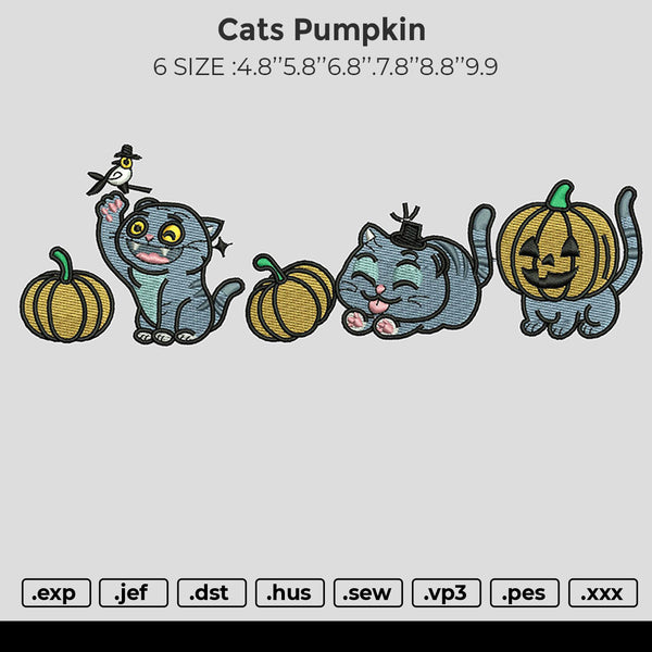 cats pumpkin