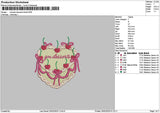 Cherries 2302 Embroidery File 6 sizes