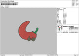 Chilli Chibi Embroidery File 6 sizes