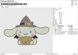 Chinnamorol Halloween Embroidery File 6 size