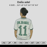 Dalia Adel Embroidery File 6 size