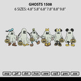 Ghosts 1508 Embroidery File 6 sizes