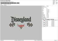 Carsland02 Embroidery File 6 sizes