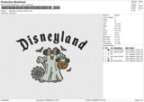 DIsneyland halloween Minnie Embroidery File 6 size