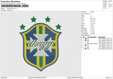 Dkayy Brazil Embroidery File 6 size