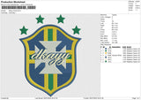 Dkayy Brazil Embroidery File 6 size