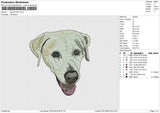 Dog 051223 Embroidery File 6 size