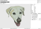 Dog 051223 Embroidery File 6 size