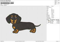Dog 090124 Embroidery File 6 size