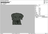 Dog 1208 Embroidery File 6 sizes