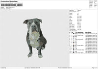 Dog 150224 Embroidery File 6 size