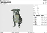 Dog 150224 Embroidery File 6 size