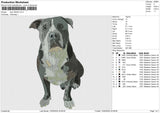 Dog 150224 Embroidery File 6 size