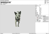 Dog 1903 Embroidery File 6 sizes