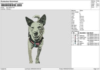 Dog 1903 Embroidery File 6 sizes