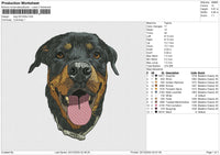 Dog 241224a Embroidery File 6 size