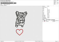 Dogline 201224 Embroidery File 6 size