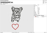 Dogline 201224 Embroidery File 6 size